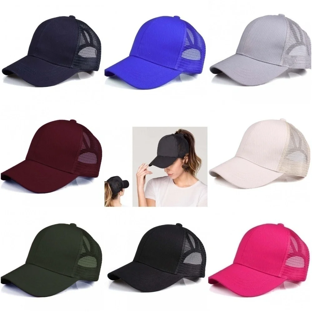 CC PonyCap -‎ Ponytail Cap Hat Cap with Mesh Back